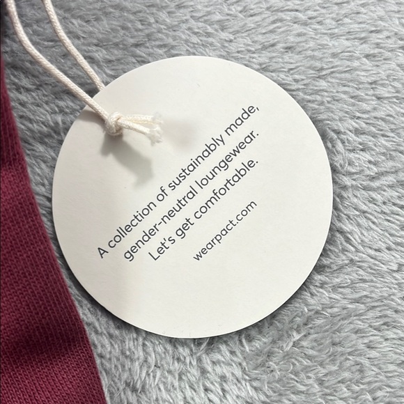 NEW Pact XS Womens Red Burgundy Hoodie Unisex One-for-All‎ Hoodie - Picture 3 of 11